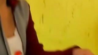 Girl-on-girl lesbian sex with passionate kissing turns into steamy threesome