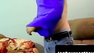 "Throat-Fucking Edges Slutty Blonde Gets Facial Load"