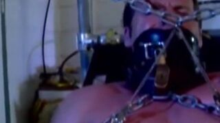 "Muscle Stud Endures Intense Bondage Training - BDSM Domination"