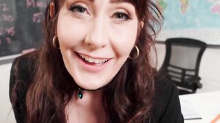 "Teacher's Pet #3 - Swallowing Student Dick Down Her Throat"