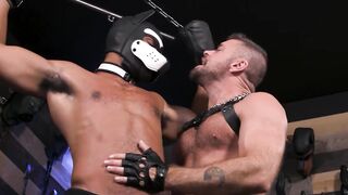 "Hot Handler Gives Rough Anal Training To His Doggy Style Pet And Fucks Him Hard"