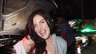 "Hot MILF Teacher Gives Student A Wild Ride In Her Car"