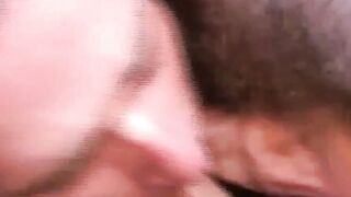 "Redheaded Punk Babe Sucks And Swallows Her Man's Impressive Dick"