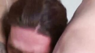 "Redheaded Punk Babe Sucks And Swallows Her Man's Impressive Dick"