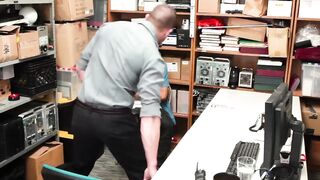 "Asian Thief Gets Rough Anal Pounding From Officer In Uniform"