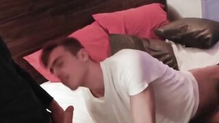 "Passionate Step-Daddy & Son Fucked Hard By Hot Teen"