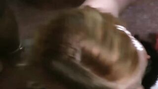 "Bukkake Blowbang Bonanza - Gagging Slut Threesome"