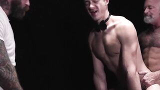 "Dominatrix Duo Dominate Twinks in BDSM Threesome"