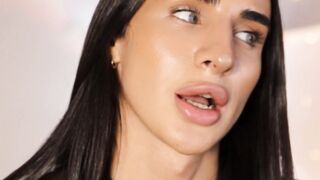 "Female-Identifying Crossdresser Masturbates With Vibrator"