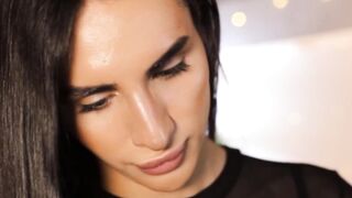"Female-Identifying Crossdresser Masturbates With Vibrator"