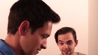 "Young Stud's Throat Fucked Hard By Gay Deviants - Anal Rough Sex"