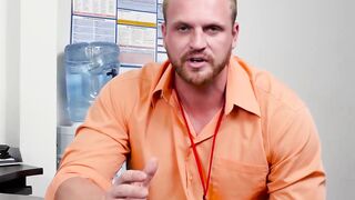 "Office Anal Drilling - Raw Bareback Action with Hunks"