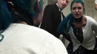 "Bondage Submissive Girl Facesitting & Anal Training with Dominating Mistress"