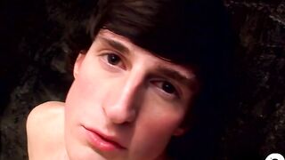 "Skinny Twink's Hot Masturbation Session Leading To A Big Load"