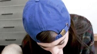 "Step-Sister's Panties Get Wet From StepBrother's Hard Dick"