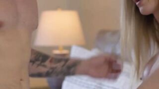 "TS Wife's Ass Fucked Before Husband Leaves For Work - She Loves It!"