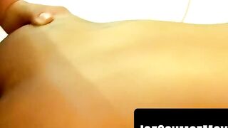 "Black DJ Throat-Fucked by Huge White Dick - Deepthroating Blowjob"