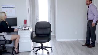 "Busty Milf MILF Indian Summers Fucks Her Employee's Big Dick In The Office"