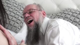 "Teens-Lula-Gun's Old Man Gets A Surprise Blowjob And Hardcore Fuck"