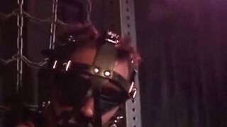 "Muscle Stud's Bondage Striptease - BDSM Domination with Blindfolded Submissive"