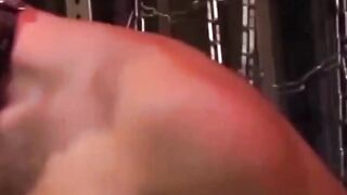 "Muscle Stud's Bondage Striptease - BDSM Domination with Blindfolded Submissive"