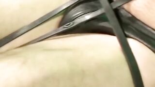 "Bondage Submissive Man Faceslapped & Dominated by Dominatrix in Lingerie - BDSM Fantasy"