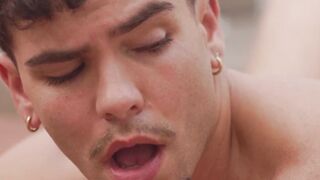 "Damien Knight's Ass Fucked by Hot Blonde Hunk Carter Collins"