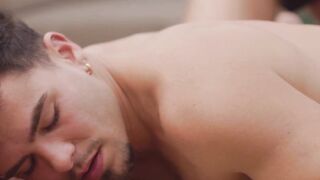 "Damien Knight's Ass Fucked by Hot Blonde Hunk Carter Collins"