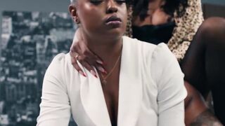 "Ebony Boss-Babe Fucked By Her Horny Secretary In The Office - Black GF"