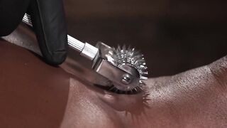 "Erotic Suspension Bondage - Black Beauty Anal Slut Anna Foxx Gets Roughly Fucked"