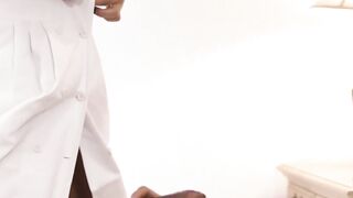 "Anal-Rush": Naughty Nurse Gives Anal Blowjob & Rides A Hard Dick In This Hot Scene!