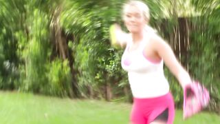 "Babes Gone Wild! - Team Building Exercise Turns Into A Hot Orgy"