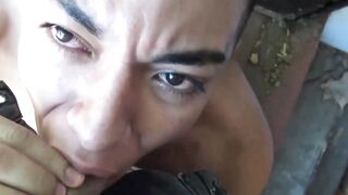 "Latina Babe's Pussy Eaten Raw By Older Man In Point Of View"