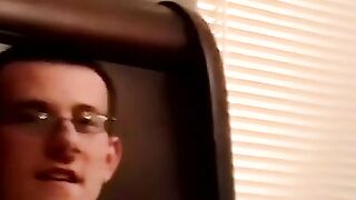 "Amateur Couple Jerk Off Together In Cheap Motel Room For Webcam Audition"