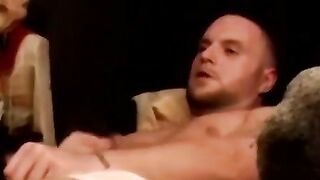 "Amateur Couple Jerk Off Together In Cheap Motel Room For Webcam Audition"