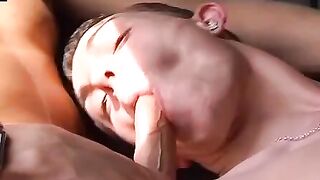 Skinny Twink Triple Delight - Threeway Anal Freakout at Boy Desires' Place