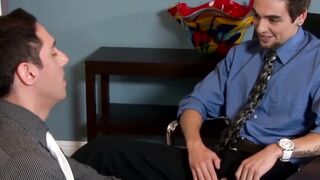 "Raw Riding Jocks: Boss Fucks Employee For A Promotion"