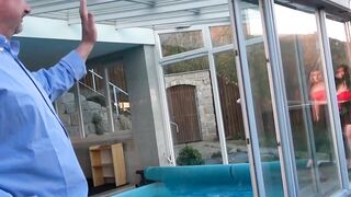 "Grandpas Two Sex Kittens - Double Blowjob & Hardcore Threesome"