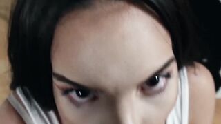 "Teen Step-Daughter's First Time Riding A Big Dick - Pov"