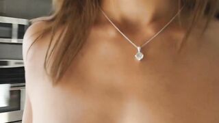 "Nasty Stepsister's Booty Bounce Gets Jizz Coverage"
