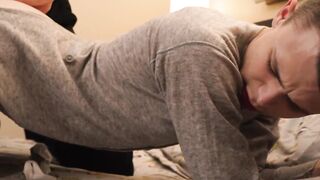 "Teen Step-Daughter's School Absence Leading To A Wild Ride On Her Stepsister's Ass"