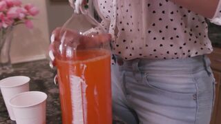"Step-Daughter's Hot Friend Fucks Her While Dad Is Away - Stepmommy Loves It!"
