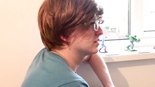 "Nerd-Turned-Hunk's 'Porn Audition': Sensual Blowjob & Facial"