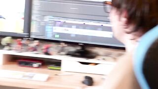 "Nerd-Turned-Hunk's 'Porn Audition': Sensual Blowjob & Facial"