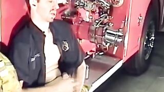 "Two Hunks Share Intense Blowjob Experience In A Dark Room"