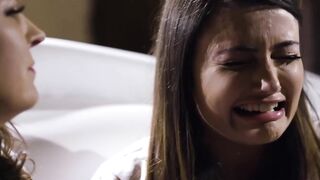 "Stepmother's Daughters Cheerleader Lesbian Threesome"