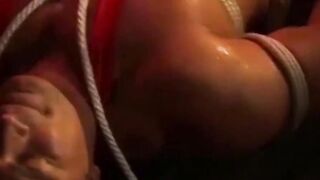 "Bondage Babe Fucked Hard By Uniformed Dom in Rough Sex Scene"