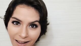 "Brunette Babe Nicole Anita Gets Fucked Hard From Behind - POV"