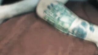 "Transgender Babe Rides Hung Stud in Hardcore Creampie Scene"