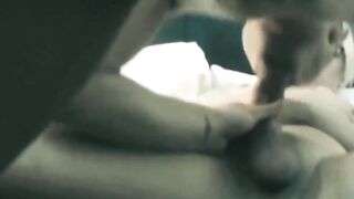 "Transgender Babe Rides Hung Stud in Hardcore Creampie Scene"